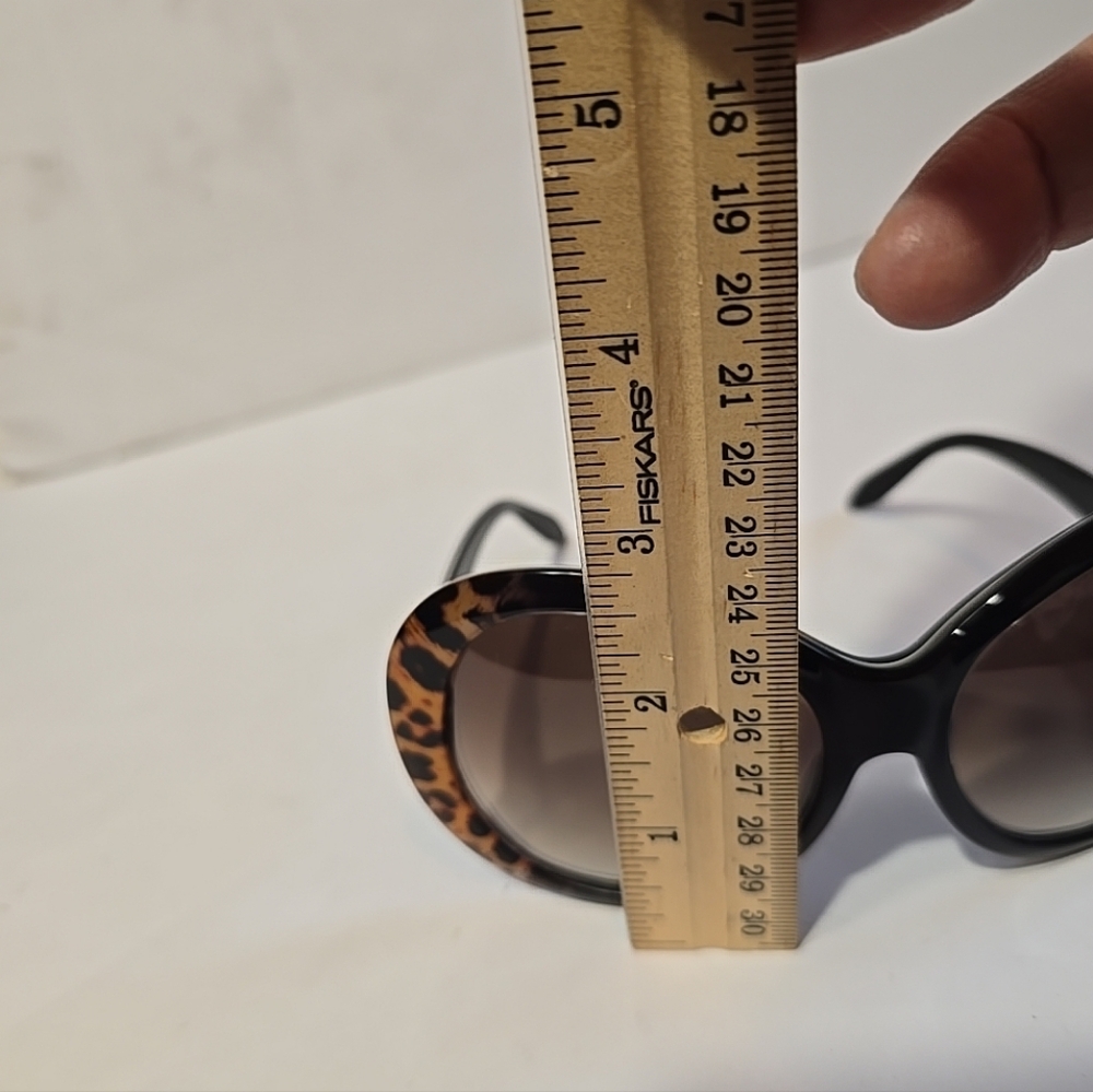Roberto Cavali Ladies Full Moon Leopard Print Sunglasses - Picture 3 of 7